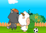 Cluiche-peile-le-madra-agus-gabhar